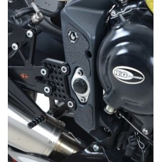 R&G Racing Boot Guard 5-piece (Upper / Lower Frame & LHS Swingarm) for Triumph 675 Daytona '13-'19